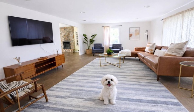 Spacious 4BR Pet‑Friendly Hot Tub Game Room Close to Legoland & Mtn Creek