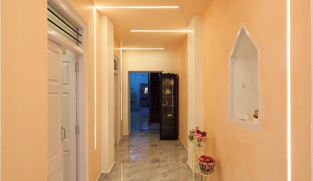 Spacious 5-bedroom house in phenomenal Pondicherry with AC, WiFi