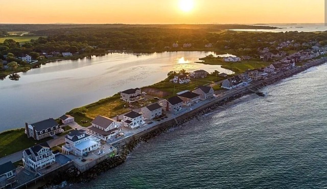Spacious 6-bedroom oceanfront house in awesome Scituate w spectacular views.