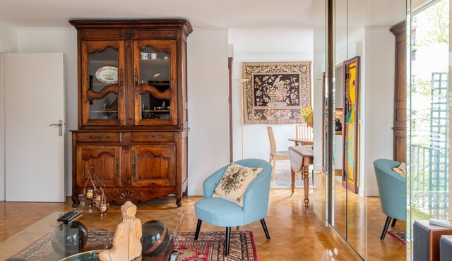 Spacious and bright apartment in Boulogne close to the Parc des princes