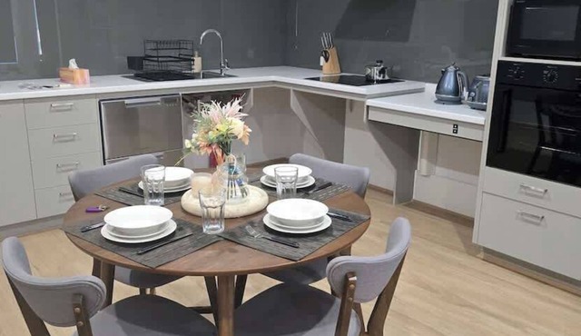 Spacious accessible with a bathroom for everyone