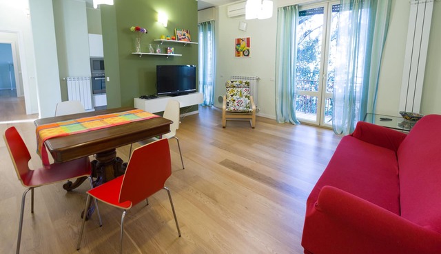Spacious and comfortable apartment near San Siro, with 3 real bedrooms