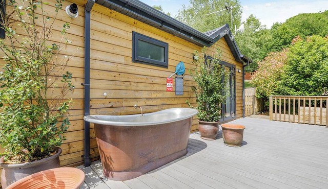 Spacious and luxurious lodge.