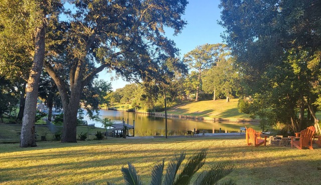 Spacious and Modern Fort Bayou Home with deep water access