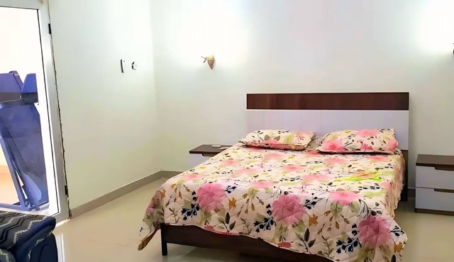 Spacious and secure private studio in Limete | Air conditioning, WiFi