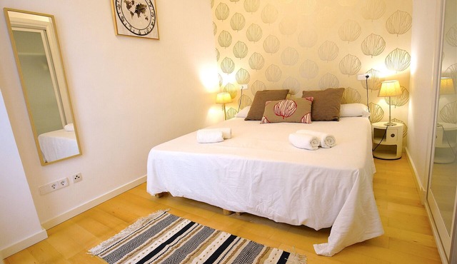 Spacious Apartment in Palma Old Town, Fully Equipped, Wifi, AC, Central , Bright
