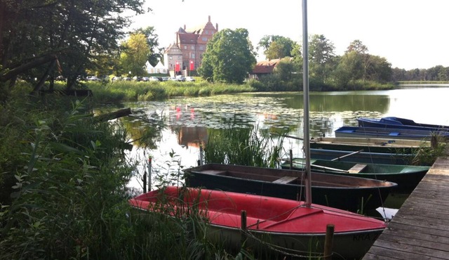 Spacious apartment in Ulrichshusen with lake view and terrace