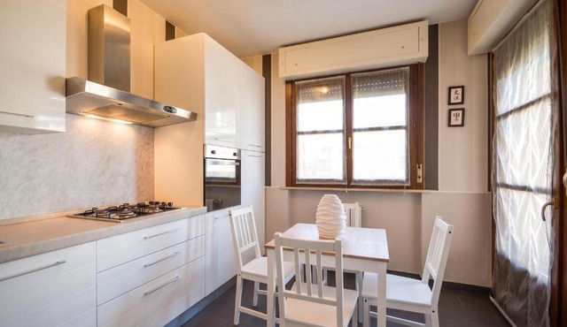 Spacious apartment in Vercelli with terrace and garden