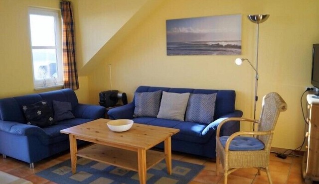 Spacious apartment with 3 bedrooms, 2 bathrooms and a view of the Salzhaff