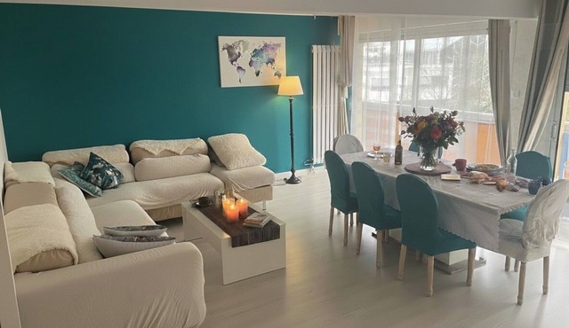 Spacious apartment with 3bedroom DIJON5mn from Palais des Congres and Ecole Graftes