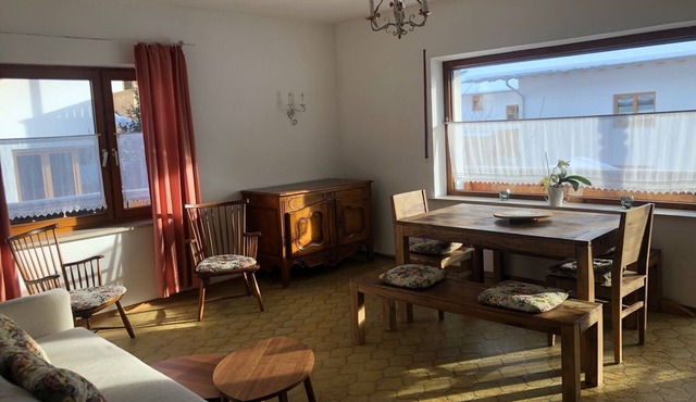 Spacious apartment with unique Zugspitzpanorama