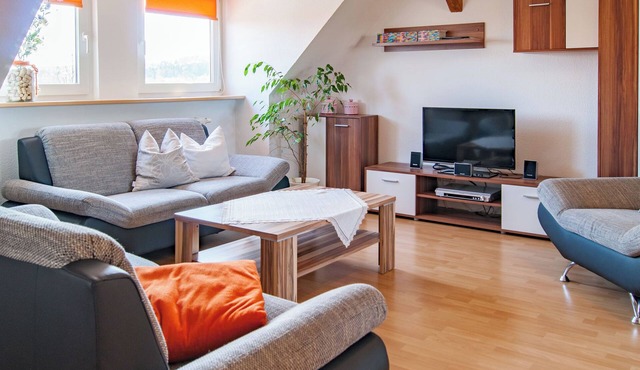 Spacious attic apartment