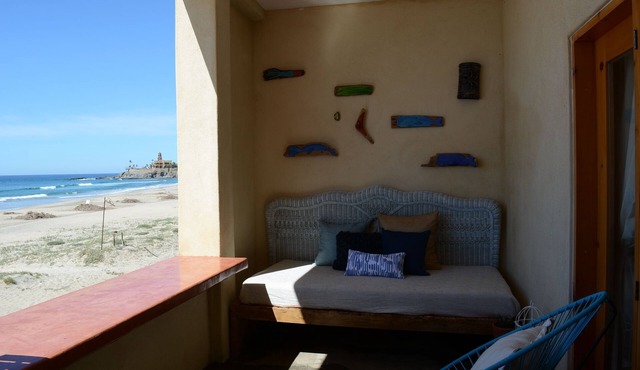 Spacious beachfront condo on Cerritos Beach