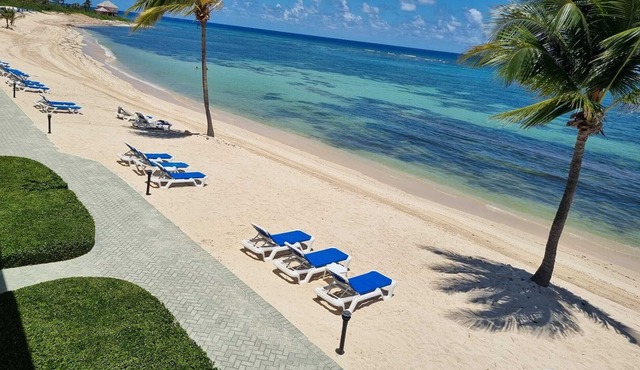 Spacious Beachfront Penthouse Studio -Sleeps 2