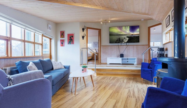 Spacious Cabin on the Golden Circle,only 10 min drive to Geysir & Gullfoss