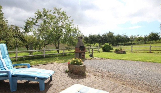 Spacious Cottage in South Manche with Fireplace and Private Garden