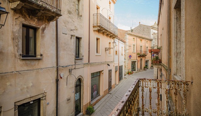 Spacious Double Room with Balcony Overlooking the Main Street and Square, Air Conditioning