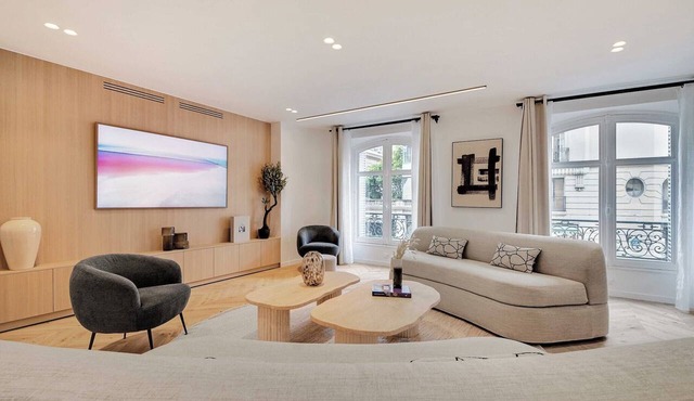 Spacious flat - 4 BR/10P - Madeleine