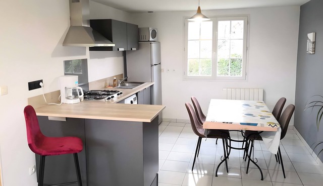 Spacious 75 m² Cottage with 2 Bedrooms, 1 Hour from Le Touquet