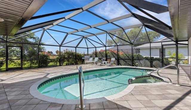 Spacious Golf Course Home with Pool Sleep 12
