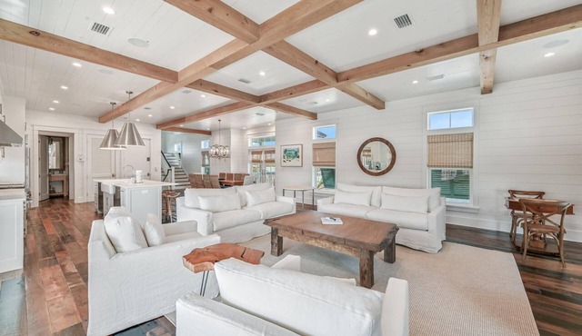 Spacious Gulf View Home with Pool, Shuffleboard, and LSV