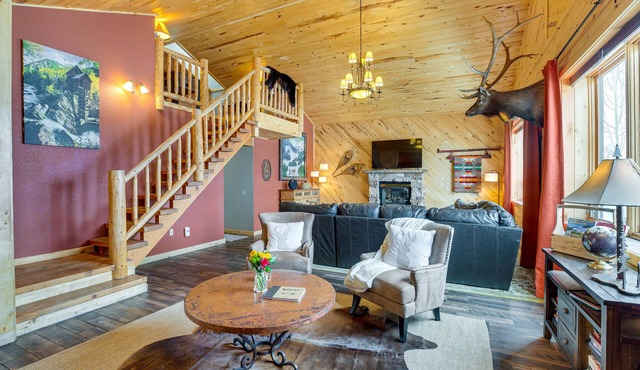 Spacious Gunnison Home: Ski, Hike, Bike & Fish!