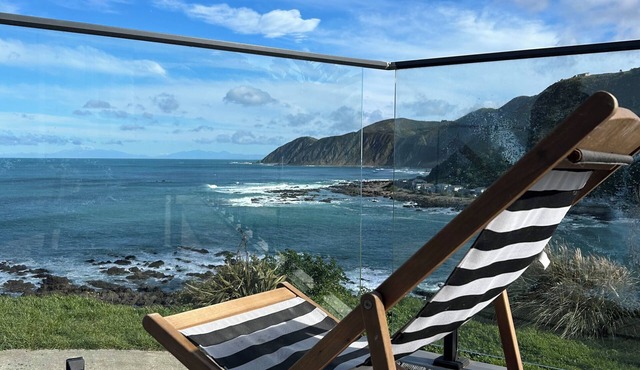 Spacious home with coastal views