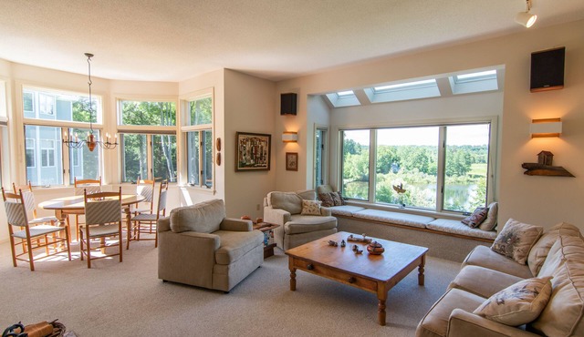Spacious, Lake View Condo Near Tanglewood in the Heart of the Berkshires!