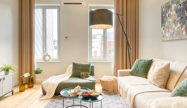 Spacious & Luminous Gem in Historic Ghent Building