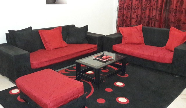 Spacious modern app richly furnished