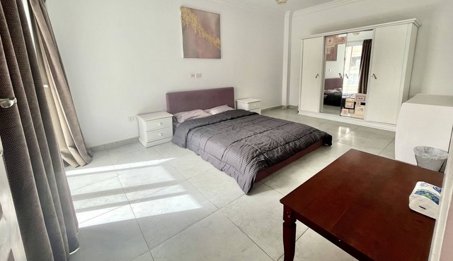Spacious modern boho 2 bedroom apartment in sheikh zayed