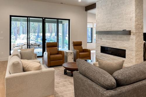 Spacious new construction home with forest views and resort amenities