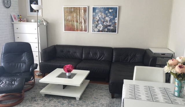 Spacious, Quiet 1 BR Condo in Prime Location
