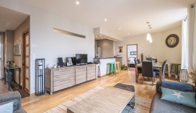 Spacious, quiet and sunny apartment close to Palais des Festivals and Croisette