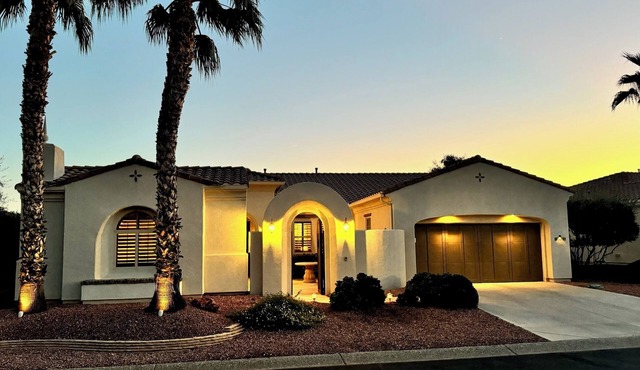 Spacious ranch style home w pool and spa in gated Corte Bella Country Club.