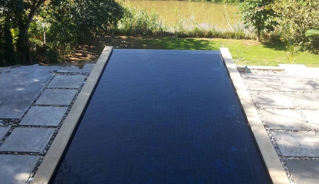 Spacious Riverfront private pool villa
