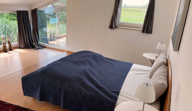 Spacious semi-detached house in the east of Munich, with a view of the Alps