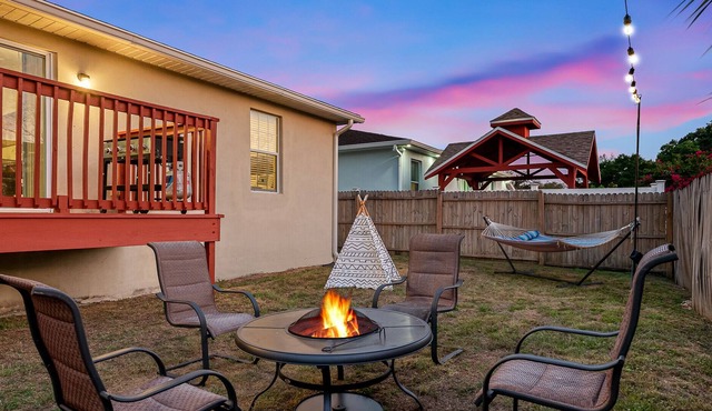Spacious Serene Home Fire pit/Teepee - Hammock