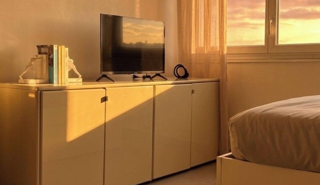 Spacious studio apartment near Porte de Lyon in the TECHLID area + parking, Wi-Fi