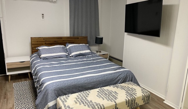 Spacious Studio apartment w/kitchen, outdoor space