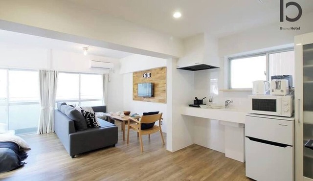 Spacious Studio Apt for 4ppl Close to Peace Park