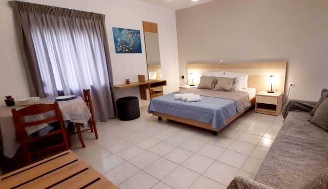 Spacious studio locaded in Sougia, 5 min from the beach!