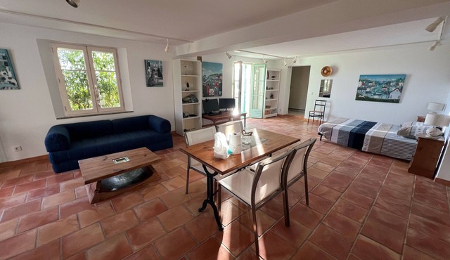 Spacious studio within walking distance of the village of Montauroux