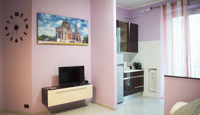 Spacious three-room apartment of 80 sqm near Valentino Park, Hospitals and Inalpi Arena