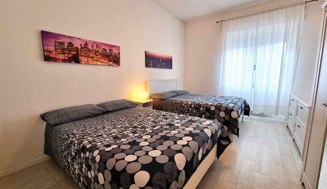 Spacious three-room apartment with garage, ideal for families