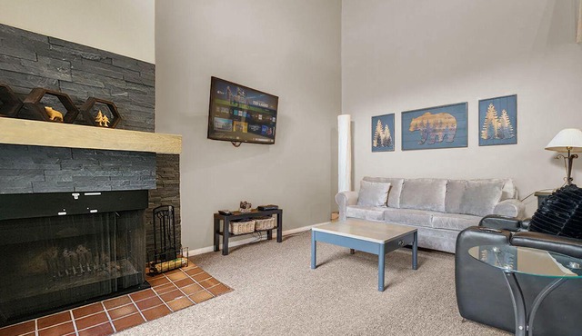 Spacious Toby Creek loft with river and mountain views