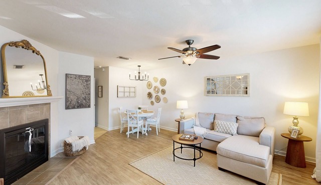 Spacious townhome with fenced yard, large patio, close to everything