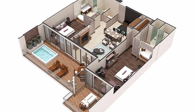 Spacious Two Bedroom Spa Suite At Vidanta Resort In Nuevo Nayarit Vallarta