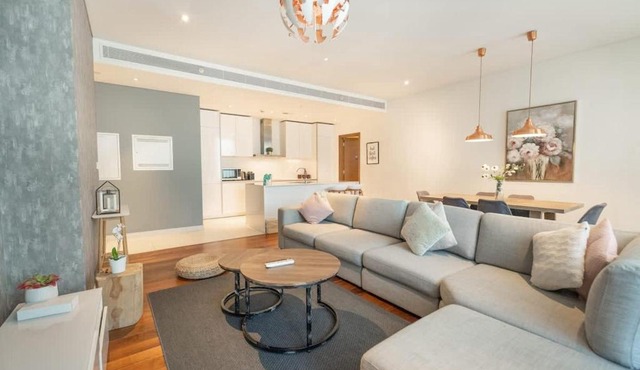 Spacious Two Bedroom with Maids room Near City Mall