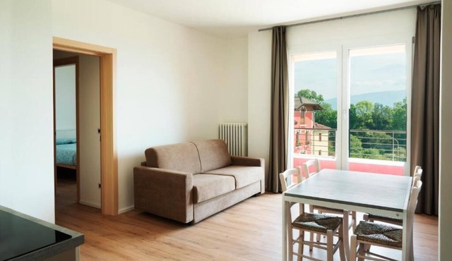 Spacious two-room apartment in the heart of the Dolomites